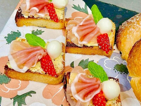 パーティーに華やか!国産チーズのオードブル